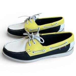 Sebago Portland Spinnaker Water Resistant Leather Loafer Boat Shoe Wmns 10.5 NEW